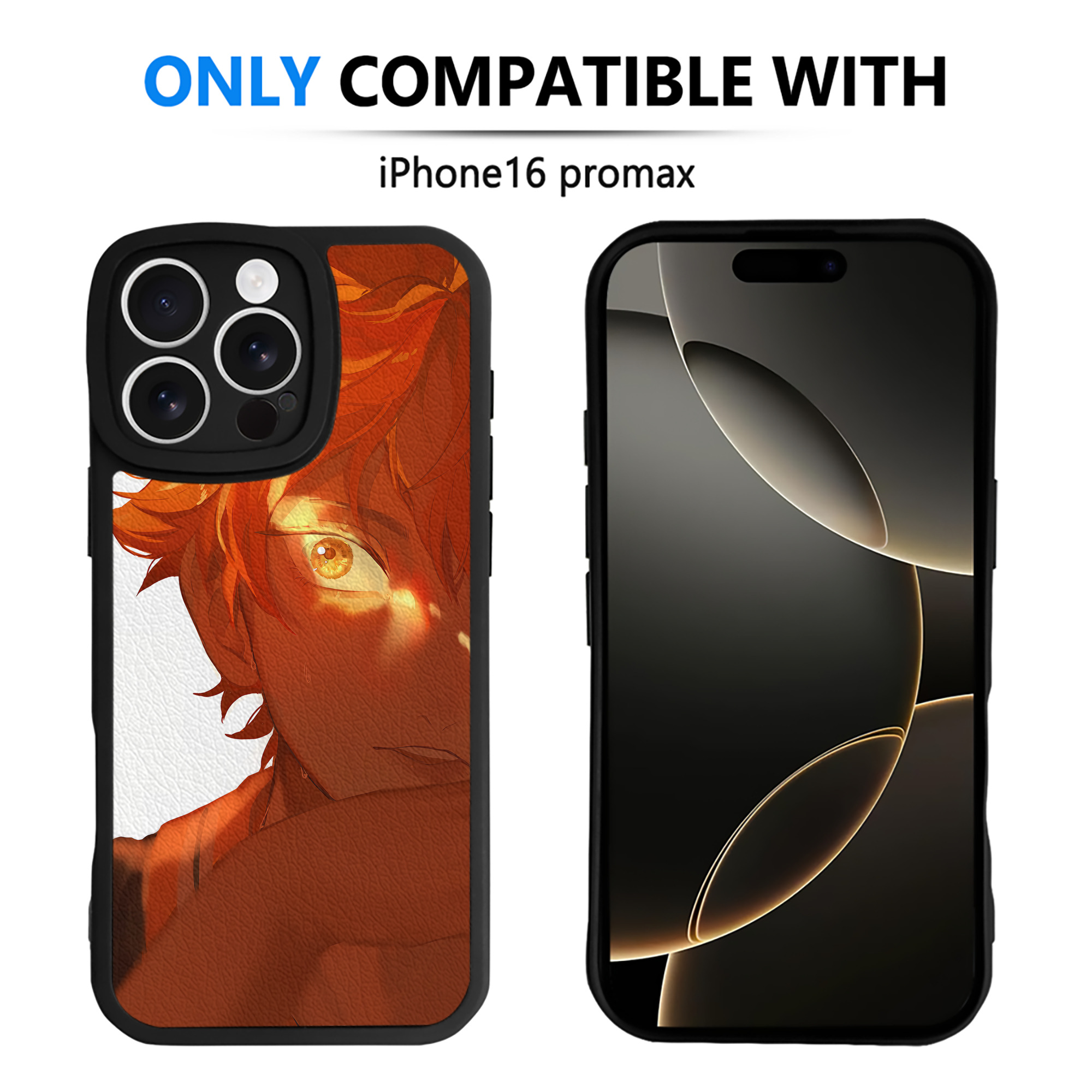 （画像用） ハイキュー!! Haikyu!! 【iPhone 16シリーズ対応】シリコンスマホケース（レザー調） 材質：シリコン